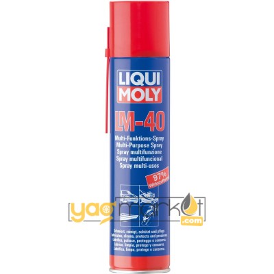 Liqui Moly LM 40 Çok Amaçlı Yağlayıcı ve Temizleyici (3391) - 400 Ml